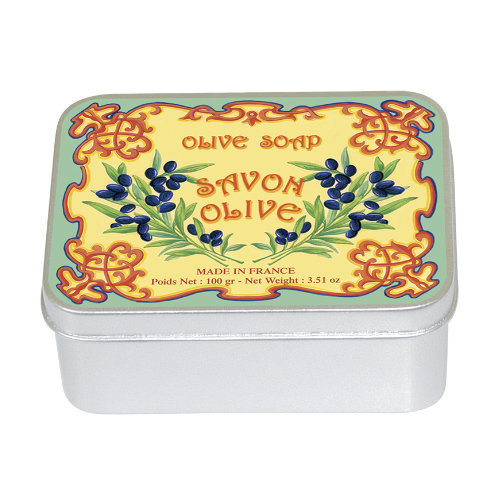 Naturseife 100 g Tin Box Olive
