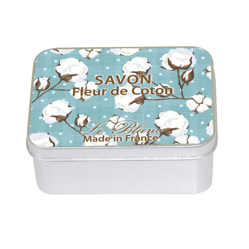 Naturseife 100 g Tin Box Fleur de Coton