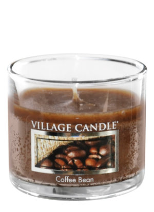 Mini Glass Votive Coffee Bean