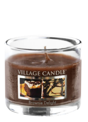 Mini Glass Votive Brownie Delight