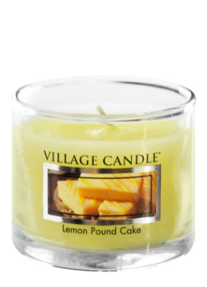Mini Glass Votive Lemon Pound Cake