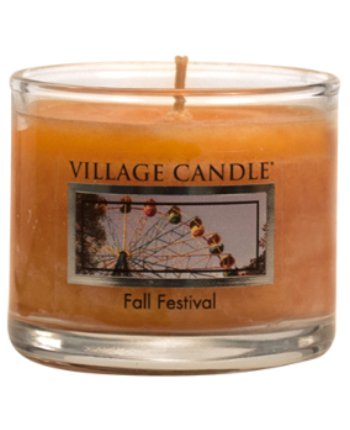 Mini Glass Votive Fall Festival