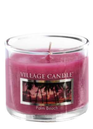 Mini Glass Votive Palm Beach