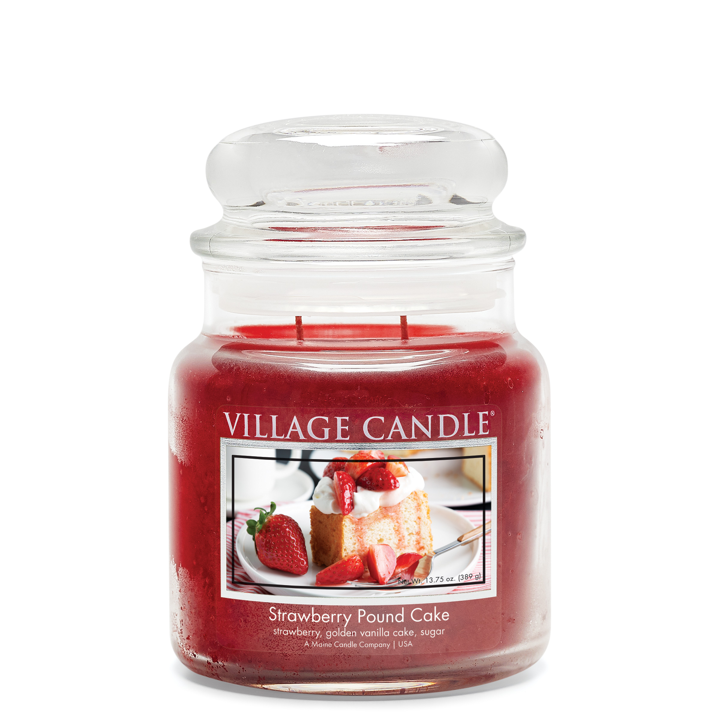 Tradition Jar Dome Medium 389 g Strawberry Pound Cake
