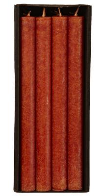 Stabkerzen orangebraun 10