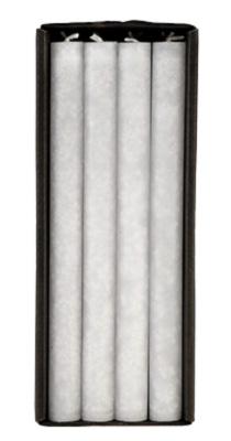 Stabkerzen silbergrau 40