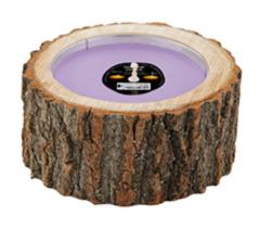 RUSTIC Holzschale lavande